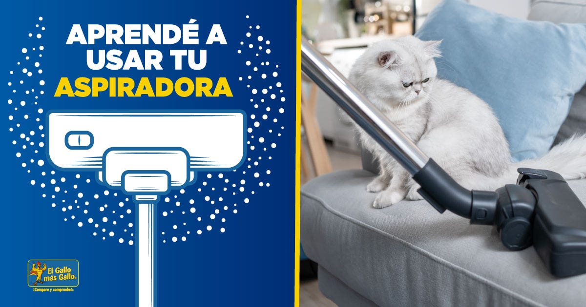 Aprendé a utilizar correctamente tu aspiradora 